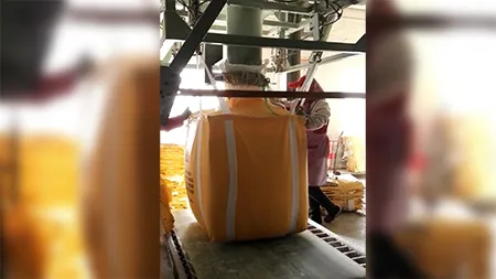 Sistema de pesaje a granel para carbonato de sodio