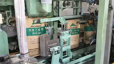 Ensacadora y pesaje automático 