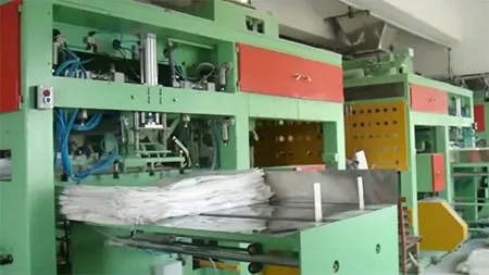 Línea completa de pesaje, ensacado y paletizado