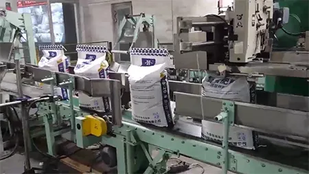Máquina envasadora automática de fertilizantes