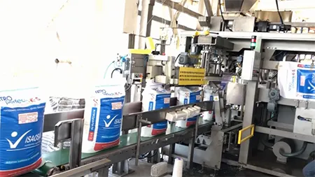 Máquina ensacado automático de fertilizantes