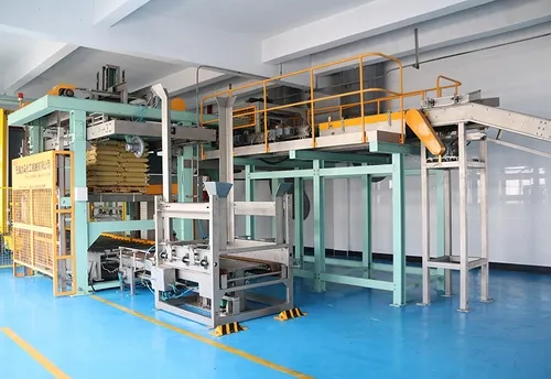 Paletizador automático para materiales de aditivos de ropa
